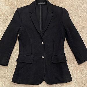 The Row Black Jacket